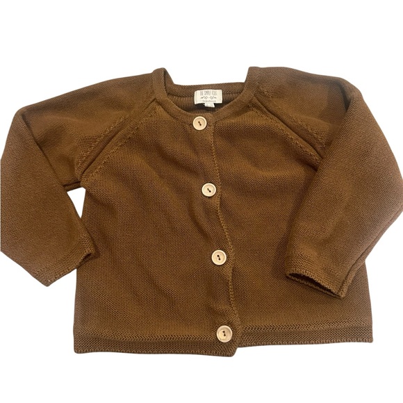 The simple folk organic cotton cardigan ‘the daily sweater’ 18-24 months - Picture 1 of 5